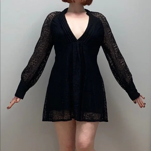 chinese dress ladies Free People Ruby Mini Black XS (Women's 0-2) at Amazon Women's Clothing  store
